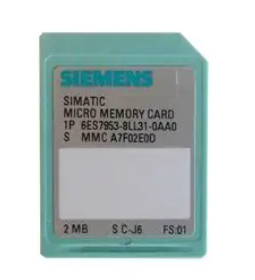 SIMATIC S7 Micro Memory Card 2MB (Model / SKU: 6ES7953-8LL31-0AA0)