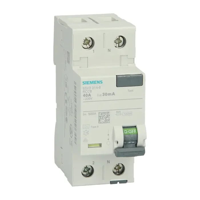 RCCB 40A 2P 30mA