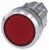 Siemens Illuminated Pushbutton Red