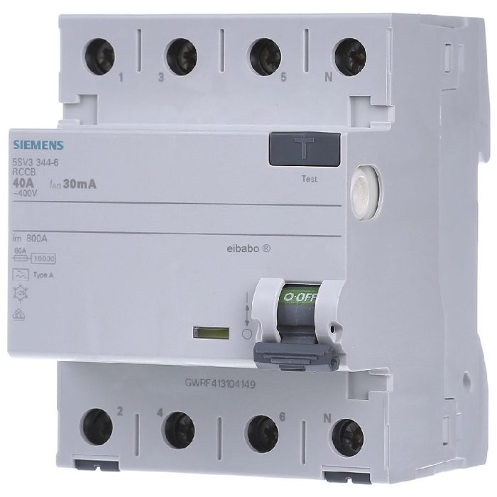 RCCB 40A 4P 30mA